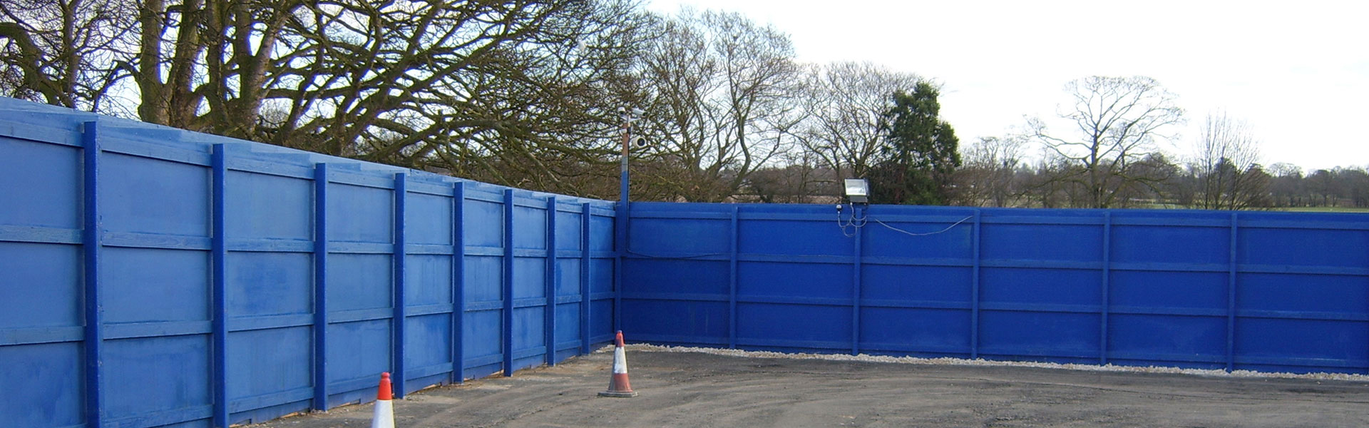 Site Hoarding - Wrights Fencing and Landscaping Aylesbury